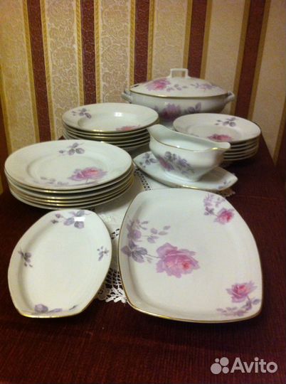 Немецкий сервиз обеденный столовый