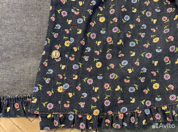 Джинсовый костюм для девочки на 12 лет