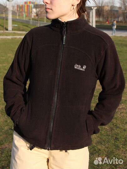 Флисовая кофта jack wolfskin