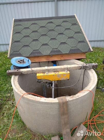 Чистка Колодцев.Замена Насоса.Водаснабжение