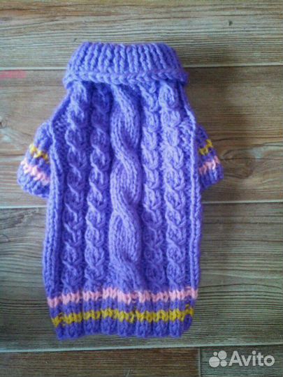 Свитерок, шапочка для собачки