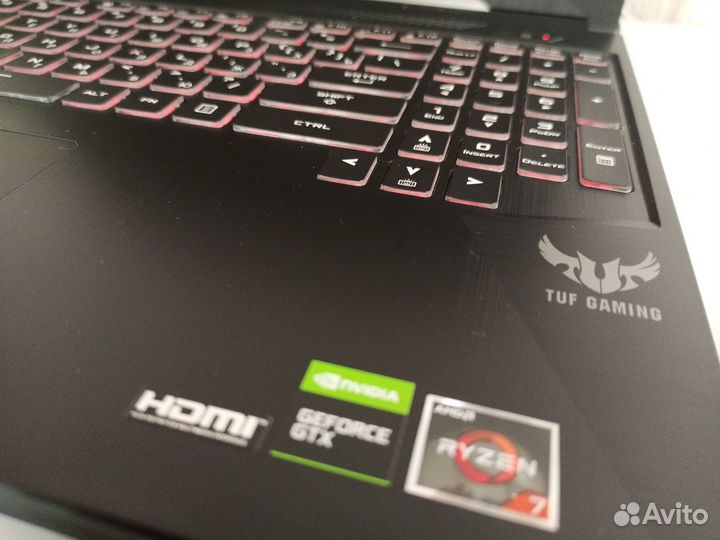 Игровой asus TUF GTX 1660 Ti/Ryzen 7/120 Гц