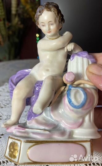 Фарфоровая фигурка,фабрики Попова,редкая