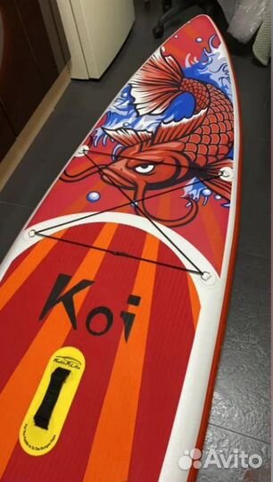 Sup board Fun Water koi сап борд доска рыбка оранж