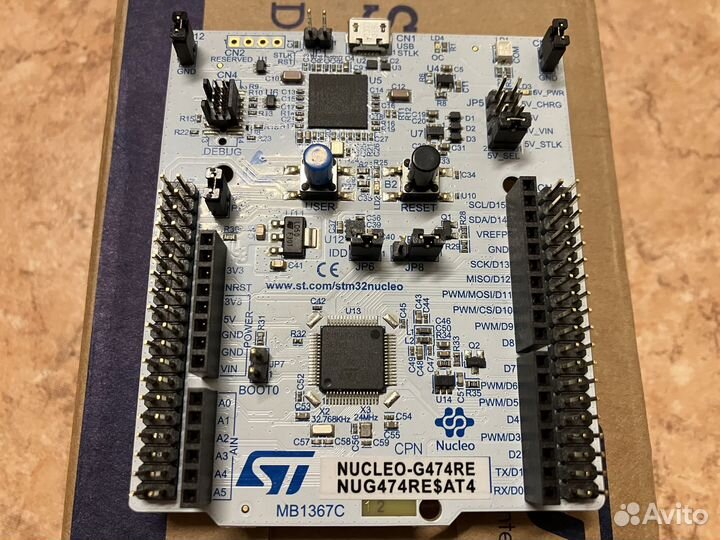 Отладочная плата STM32 nucleo-G474RE