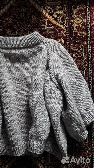 Пончо свитер