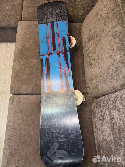 Сноуборд Burton Clash 158 + Stiletto + Mint