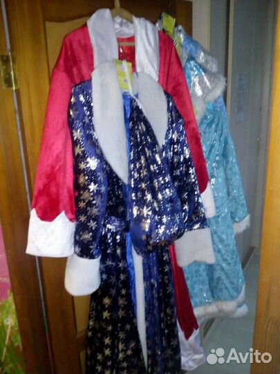 Костюм с мешком дед мороз