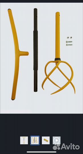 Ручной культиватор-корнеудалитель tornadica новый