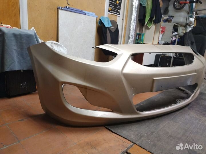 Бампер hyundai solaris