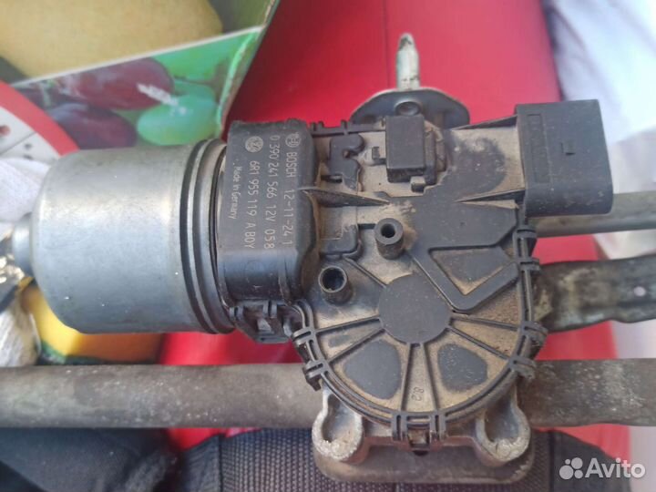 Мотор дворников polo sedan