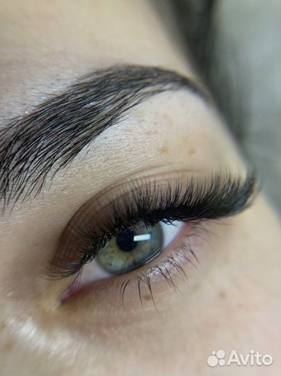 Наращивание ресниц, ламинирование ресниц, брови