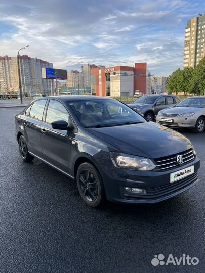 Volkswagen Polo 1.6 AT, 2017, 153 000 км