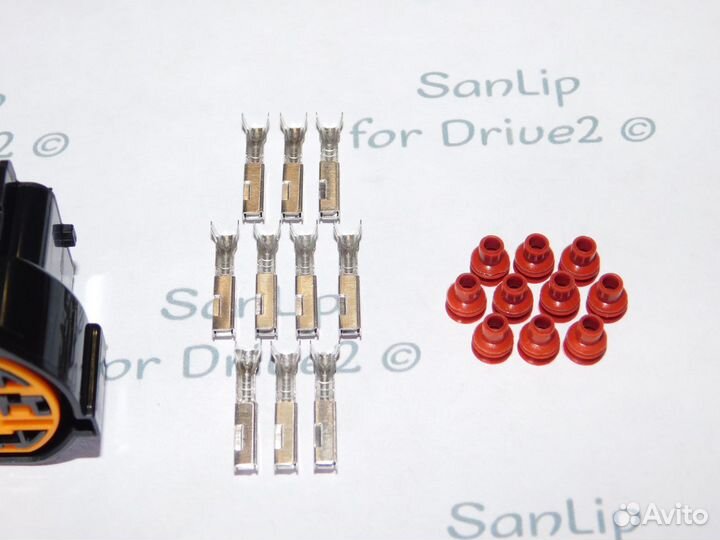 Разъём для фары Hyundai Solaris