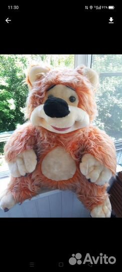 Плюшевый медведь новый