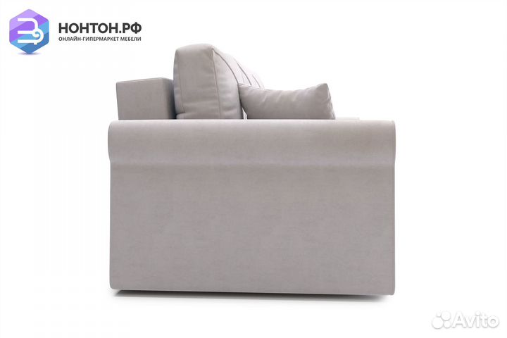 Диван еврокнижка Лира 3-х местный бежевый