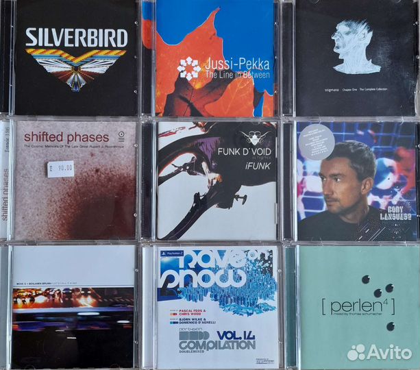 Audio cd Techno and Tech/Deep House