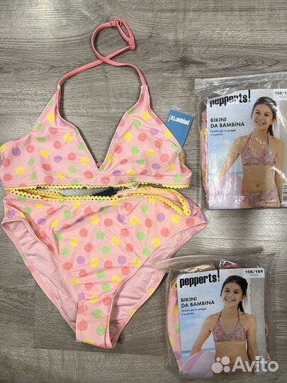 Новые Купальники на девочку Германия 158/164