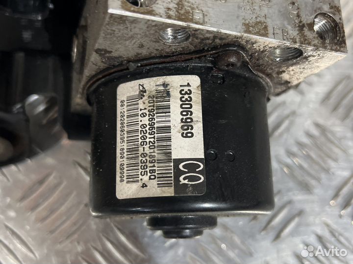 Блок абс chevrolet cruze