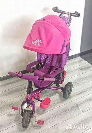 Детский велосипед с ручкой