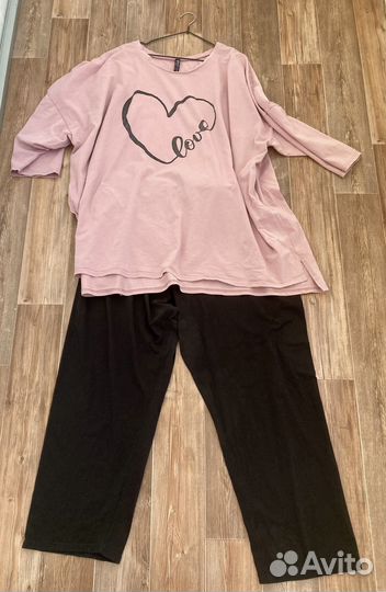 Пижама домашний костюм женский большой размер