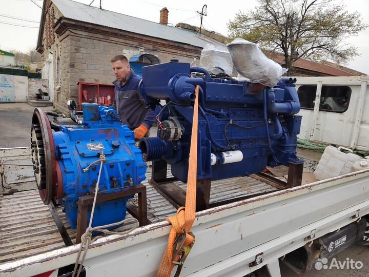 Двигатель судовой бу Weichai WD12C-380 -17с