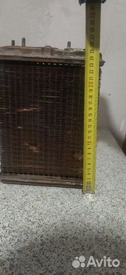 Радиатор печки медный