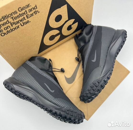 Nike ACG Moutain Fly gore tex черные зимние