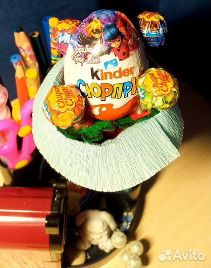 Букет из киндеров