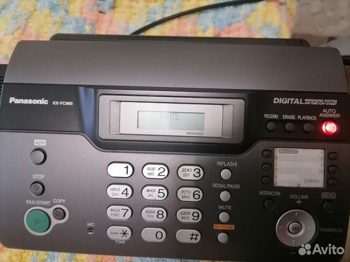 Факс panasonic
