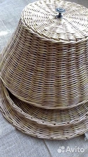 Хлебница плетёная из лозы