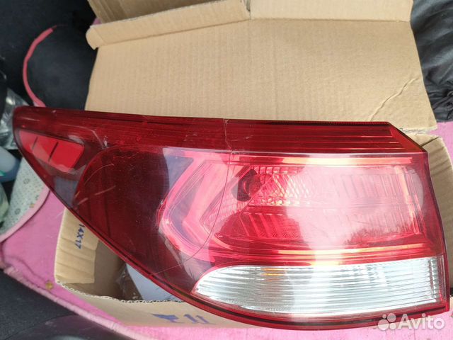 Задняя фара на kia rio 4