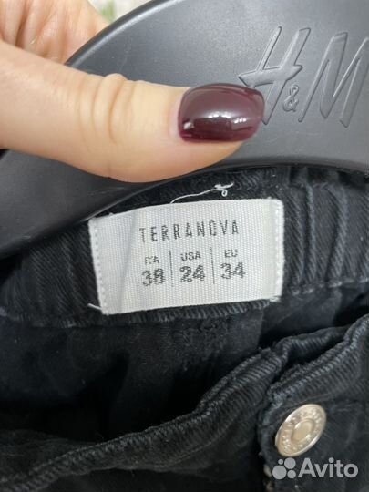 Брюки джинсы terranova