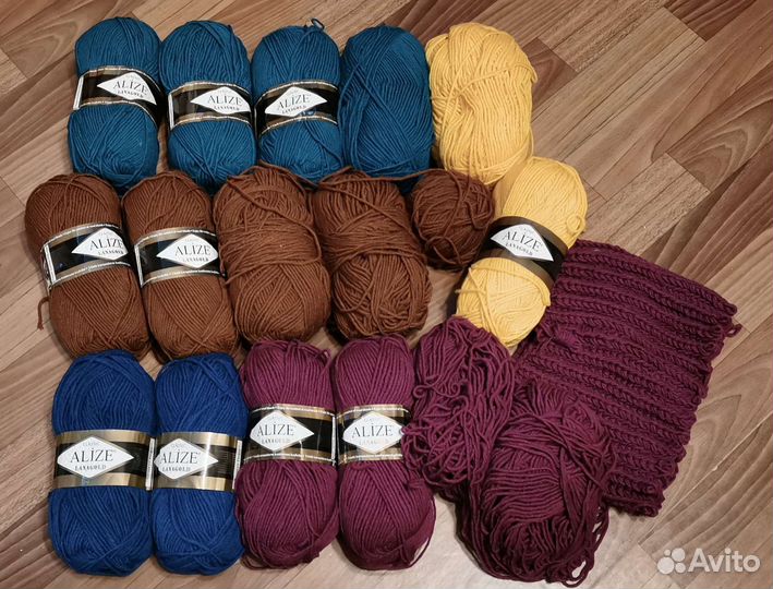 Пряжа alize и yarnart