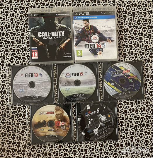 Диски, игры PS3
