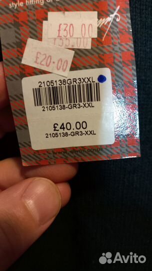 Свитер из натуральной шерсти Шотландия