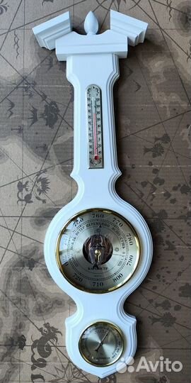 Метеостанция настенная механическая смич бм-94 бел