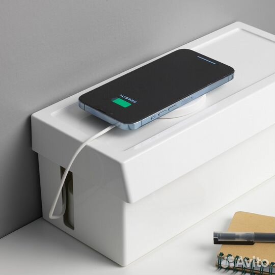 Satting IKEA 905.346.25 Контейнер для кабелей с крышкой