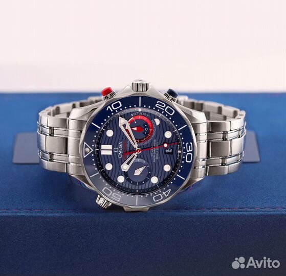 Часы Omega Seamaster Diver Chronograph 44mm (NEW)