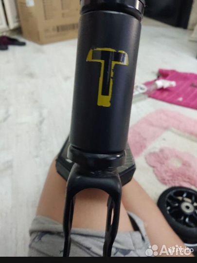 Трюковой самокат tech team