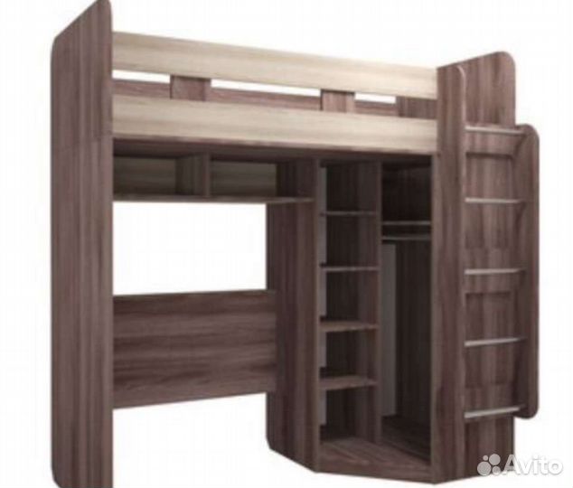 Кровать чердак