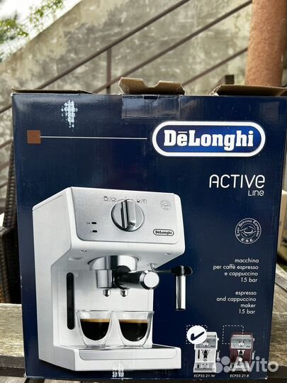 Кофеварка delonghi новая