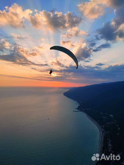 Полет на параплане