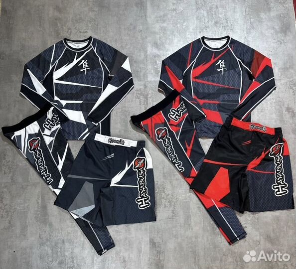 Комплект 3 в 1 (Рашгард + Шорты + Тайтсы )