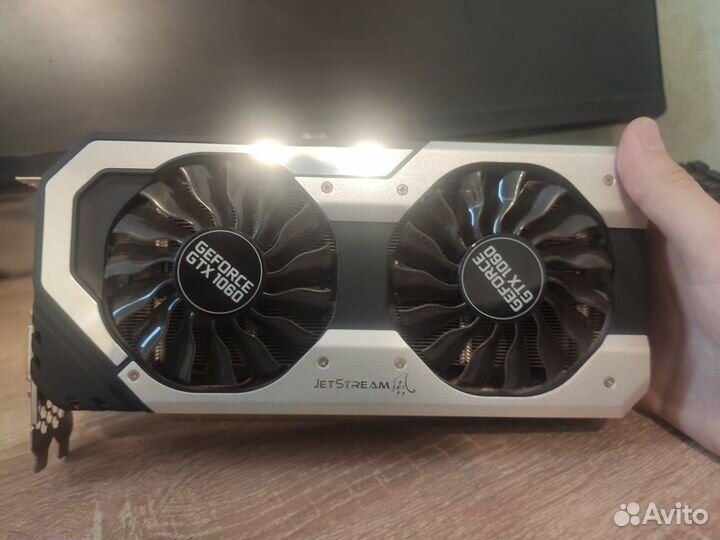 Palit JetStream GeForce GTX 1060 6 GB (в коробке)