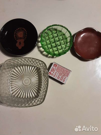 Рюмки -цветное стекло СССР