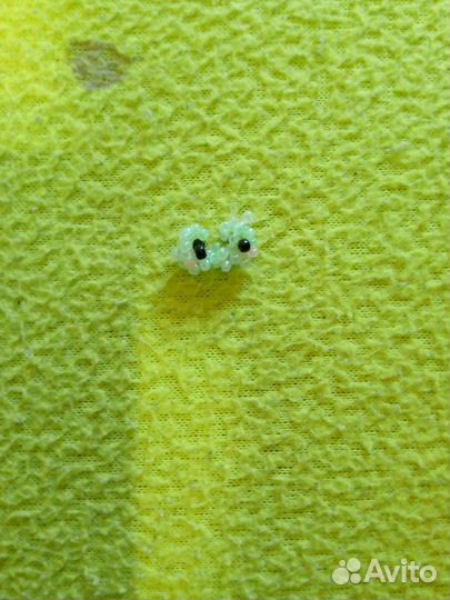 Лягушка из бисера