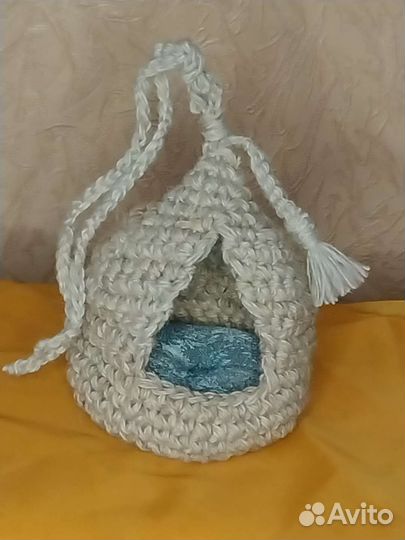 Домик, корзинка, коврик для маленького грызуна