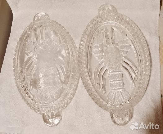 Селедочница хрусталь молочник соусник