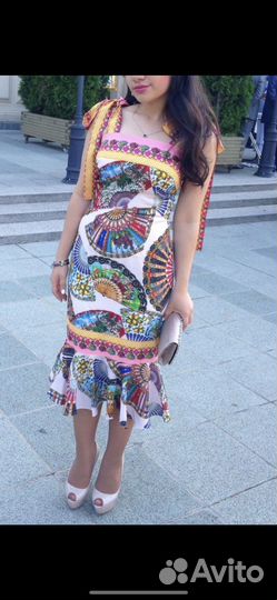 Весернее платье dolce gabbana